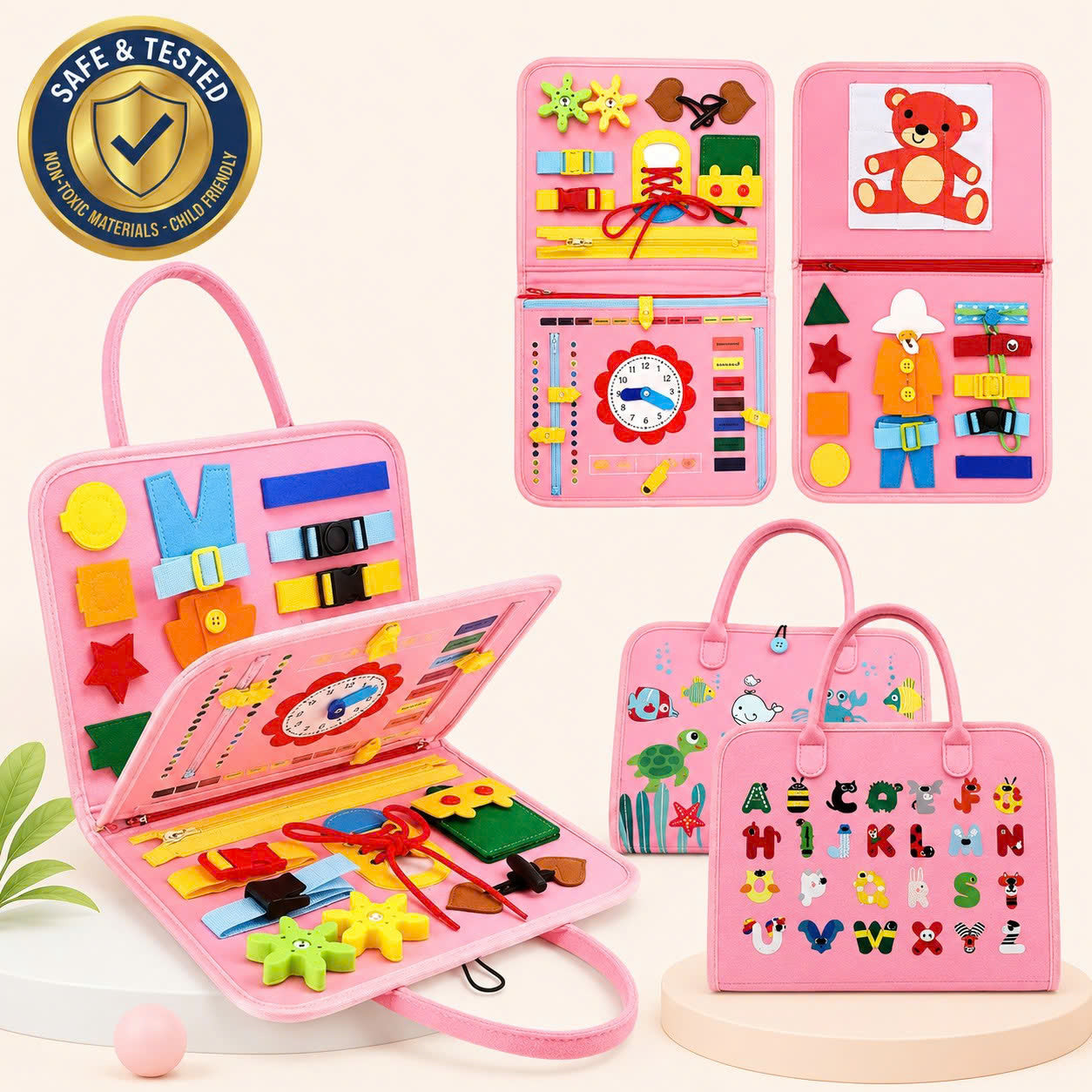 MindJoy™ Montessori Busy Board