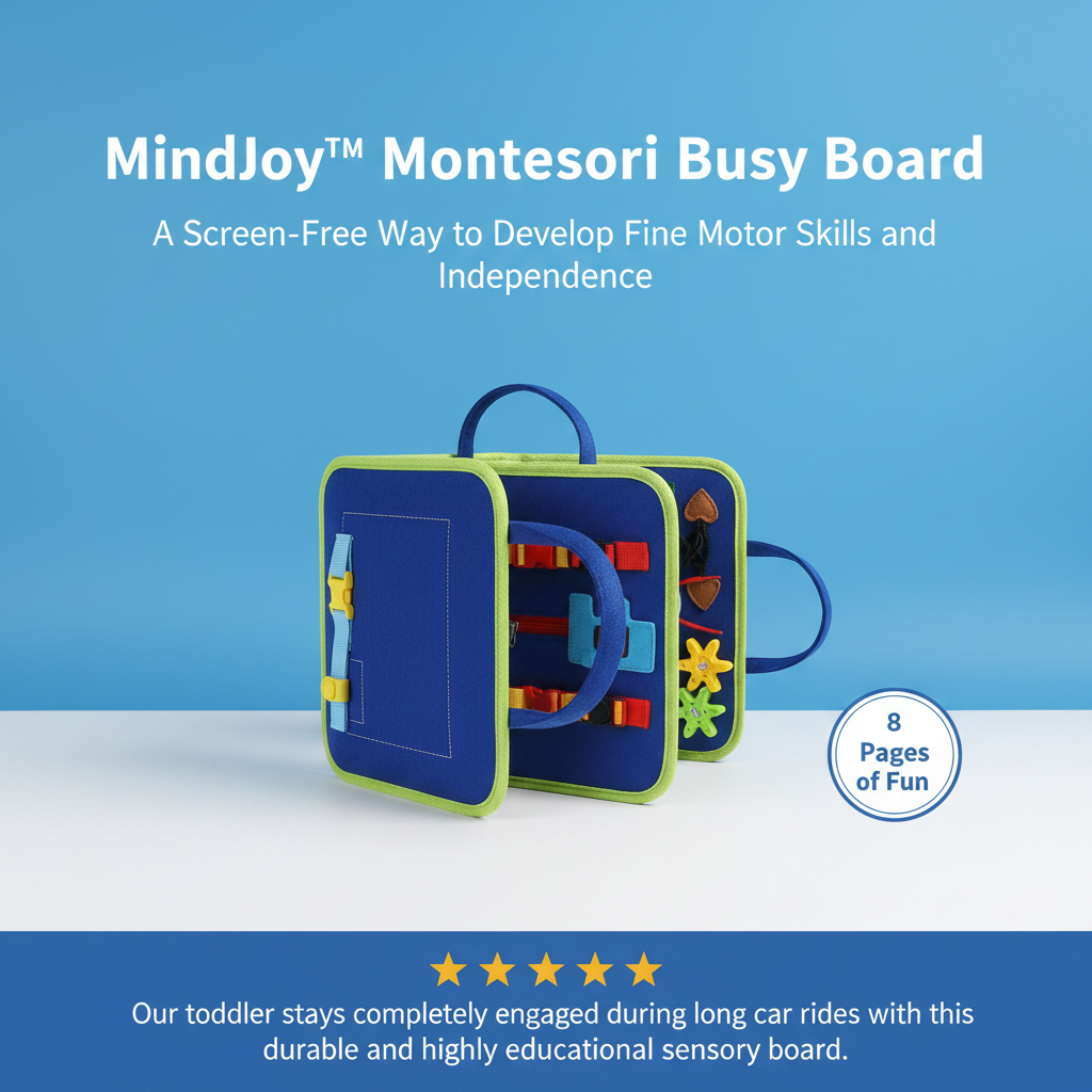 MindJoy™ Montessori Busy Board